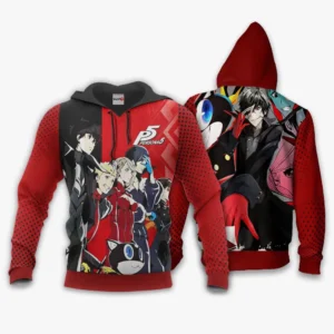 Persona 5 Hoodie Team Custom Anime