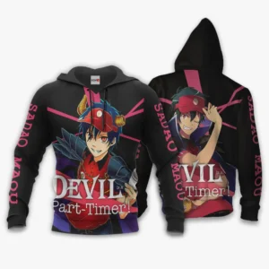 Sadao Maou Hoodie The Devil is a Part-Timer Custom Anime
