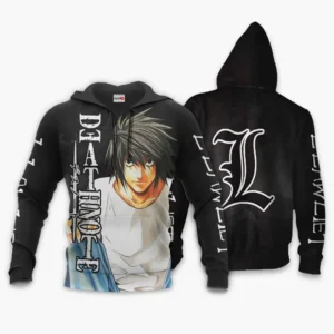 L Lawliet Shirts Merch Custom Anime Merch