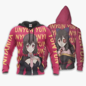 Yunyun Hoodie KonoSuba Custom Anime For Fans