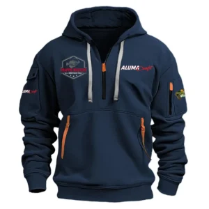Alumacraft Crappie Master Tournament Performance Half Zipper Hoodie HCAH11501ACCR - Alumacraft Crappie Master Tournament Hoodie