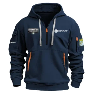 Mercury Bassmaster Elite Tournament Performance Half Zipper Hoodie HCAH11501EM - Mercury Bassmaster Elite Tournament Hoodie