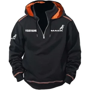 Mack Trucks Exclusive Logo Performance Tactical Hooded Sweatshirt OUFACBHS0819MTZ - Mack Trucks Sweatshirt