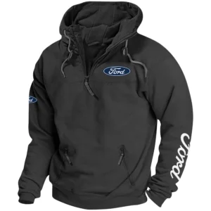 Ford Exclusive Logo Performance Tactical Quarterzip Hoodie OUFAH1880819F1Z - Ford Hoodie