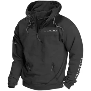 Lucid Exclusive Logo Performance Tactical Quarterzip Hoodie OUFAH1880819LUCZ - Lucid Hoodie