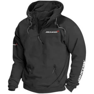 McLaren Exclusive Logo Performance Tactical Quarterzip Hoodie OUFAH1880819MCLZ - McLaren Hoodie
