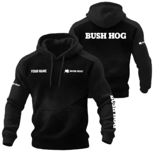Bush Hog Exclusive Logo Performance Waffle Quilted Hoodie OUFAH3580819BHZ - Bush Hog Hoodie