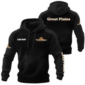 Great Plains Exclusive Logo Performance Waffle Quilted Hoodie OUFAH3580819GPZ - Great Plains Hoodie