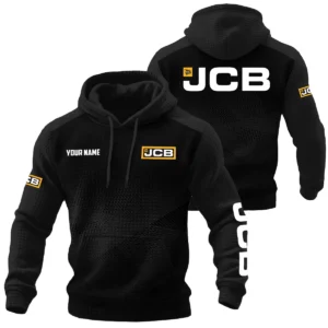 JCB Agriculture Exclusive Logo Performance Waffle Quilted Hoodie OUFAH3580819JAZ - JCB Agriculture Hoodie