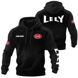 Lely Exclusive Logo Performance Waffle Quilted Hoodie OUFAH3580819LLZ - Lely Hoodie