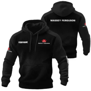 Massey Ferguson Exclusive Logo Performance Waffle Quilted Hoodie OUFAH3580819MFZ - Massey Ferguson Hoodie