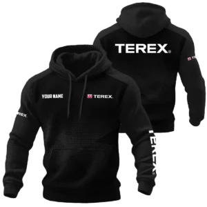 Terex Exclusive Logo Performance Waffle Quilted Hoodie OUFAH3580819TXZ - Terex Hoodie