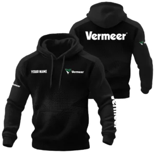 Vermeer Exclusive Logo Performance Waffle Quilted Hoodie OUFAH3580819VMZ - Vermeer Hoodie