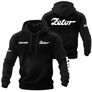 Zetor Exclusive Logo Performance Waffle Quilted Hoodie OUFAH3580819ZTZ - Zetor Hoodie