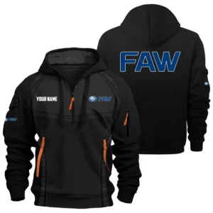 FAW Exclusive Logo Performance Hoodie Half Zipper OUFAHHZ081914FAZ - FAW Hoodie