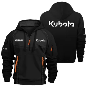 Kubota Exclusive Logo Performance Hoodie Half Zipper OUFAHHZ081914KBZ - Kubota Hoodie