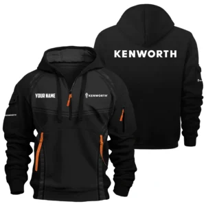 Kenworth Exclusive Logo Performance Hoodie Half Zipper OUFAHHZ081914KWZ - Kenworth Hoodie