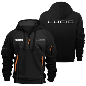 Lucid Exclusive Logo Performance Hoodie Half Zipper OUFAHHZ081914LUCZ - Lucid Hoodie