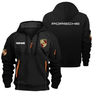 Porsche Exclusive Logo Performance Hoodie Half Zipper OUFAHHZ081914POSZ - Porsche Hoodie