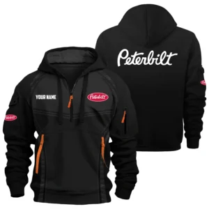 Peterbilt Exclusive Logo Performance Hoodie Half Zipper OUFAHHZ081914PTZ - Peterbilt Hoodie