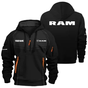 Ram Exclusive Logo Performance Hoodie Half Zipper OUFAHHZ081914RMZ - Ram Hoodie
