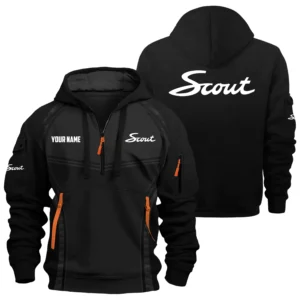 Scout Exclusive Logo Performance Hoodie Half Zipper OUFAHHZ081914STZ - Scout Hoodie