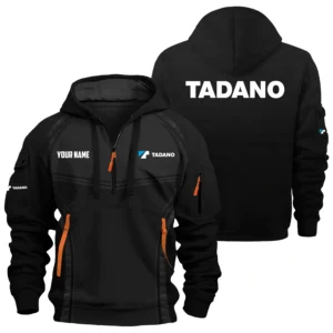 Tadano Exclusive Logo Performance Hoodie Half Zipper OUFAHHZ081914TDZ - Tadano Hoodie