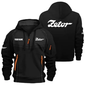 Zetor Exclusive Logo Performance Hoodie Half Zipper OUFAHHZ081914ZTZ - Zetor Hoodie