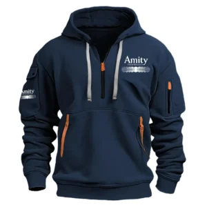 Amity Technology Exclusive Logo Performance Half Zipper Hoodie OUFAHHZ0819ATZ - Amity Technology Hoodie