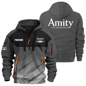 Amity Technology Exclusive Logo Performance Hoodie Half Zipper OUFAHHZ0819C04ATZ - Amity Technology Hoodie