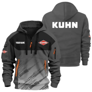 Kuhn Exclusive Logo Performance Hoodie Half Zipper OUFAHHZ0819C04KNZ - Kuhn Hoodie