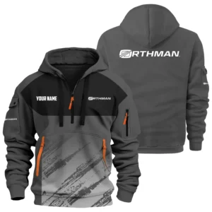 Orthman Exclusive Logo Performance Hoodie Half Zipper OUFAHHZ0819C04OMZ - Orthman Hoodie