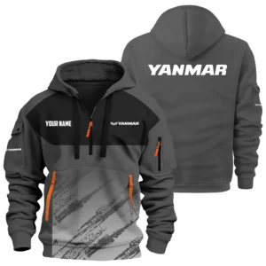 Yanmar Exclusive Logo Performance Hoodie Half Zipper OUFAHHZ0819C04YAZ - Yanmar Hoodie