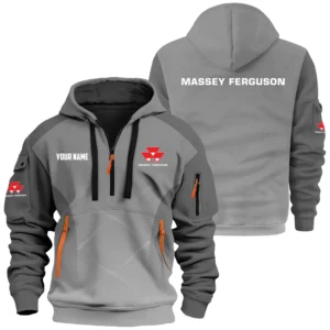 Massey Ferguson Exclusive Logo Performance Hoodie Half Zipper OUFAHHZ0819C05MFZ - Massey Ferguson Hoodie