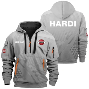 Hardi Exclusive Logo Performance Hoodie Half Zipper OUFAHHZ0819C07HAZ - Hardi Hoodie