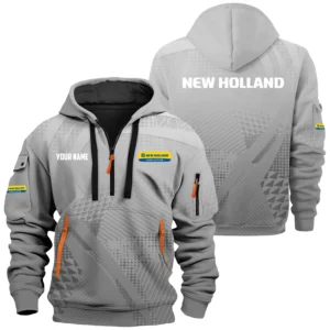 New Holland Exclusive Logo Performance Hoodie Half Zipper OUFAHHZ0819C07NHZ - New Holland Hoodie