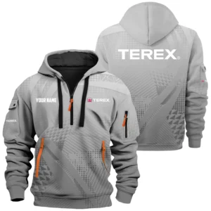 Terex Exclusive Logo Performance Hoodie Half Zipper OUFAHHZ0819C07TXZ - Terex Hoodie