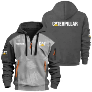 Caterpillar Exclusive Logo Performance Hoodie Half Zipper OUFAHHZ0819C10CTZ - Caterpillar Hoodie
