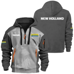 New Holland Exclusive Logo Performance Hoodie Half Zipper OUFAHHZ0819C10NHZ - New Holland Hoodie