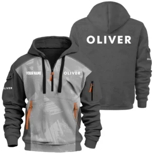 Oliver Exclusive Logo Performance Hoodie Half Zipper OUFAHHZ0819C10OTZ - Oliver Hoodie