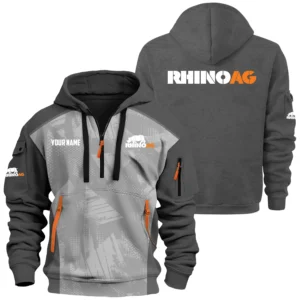 RhinoAg Exclusive Logo Performance Hoodie Half Zipper OUFAHHZ0819C10RAZ - RhinoAg Hoodie