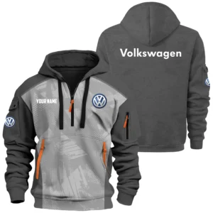 Volkswagen Exclusive Logo Performance Hoodie Half Zipper OUFAHHZ0819C10VWZ - Volkswagen Hoodie