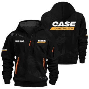 Case Construction Exclusive Logo Performance Hoodie Half Zipper OUFAHHZ0819C12CCZ - Case Construction Hoodie
