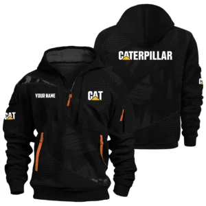 Caterpillar Exclusive Logo Performance Hoodie Half Zipper OUFAHHZ0819C12CTZ - Caterpillar Hoodie