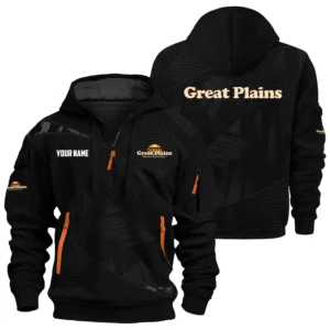 Great Plains Exclusive Logo Performance Hoodie Half Zipper OUFAHHZ0819C12GPZ - Great Plains Hoodie