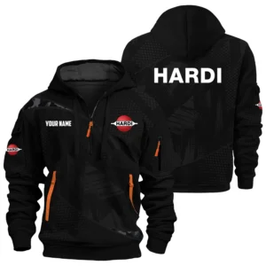 Hardi Exclusive Logo Performance Hoodie Half Zipper OUFAHHZ0819C12HAZ - Hardi Hoodie