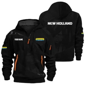 New Holland Exclusive Logo Performance Hoodie Half Zipper OUFAHHZ0819C12NHZ - New Holland Hoodie