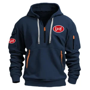 Lely Exclusive Logo Performance Half Zipper Hoodie OUFAHHZ0819LLZ - Lely Hoodie