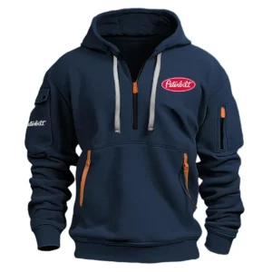 Peterbilt Exclusive Logo Performance Half Zipper Hoodie OUFAHHZ0819PTZ - Peterbilt Hoodie