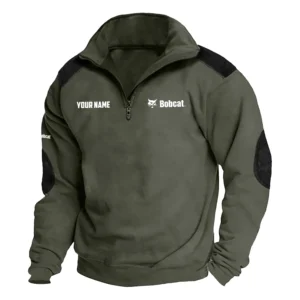 Bobcat Exclusive Logo Performance Tactical Quarter-Zip Sweatshirt OUFASCSC0819BCZ - Bobcat Sweatshirt
